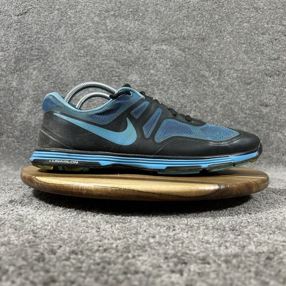 Nike Other - Nike Lunarlon Hyperfuse Ascend 628340-400 Men's Size 10.5 Blue Black Golf Shoes